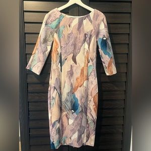 H&M Pastel WaterColor Slim Body Dress